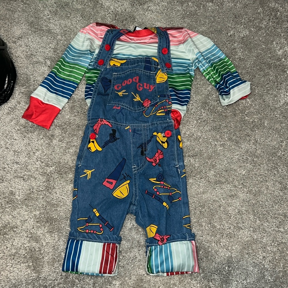 Chucky costume. 12months.
